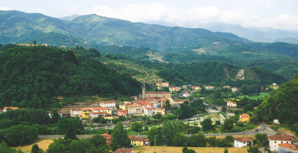 Vista sui monti della Montagna Pistoiese